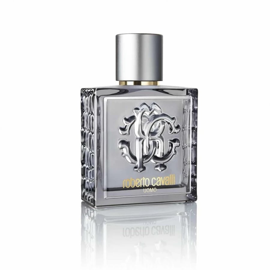 عطر روبرتو كافالي اومو سيلفر ايسنس أو دو تواليت للرجال 60مل