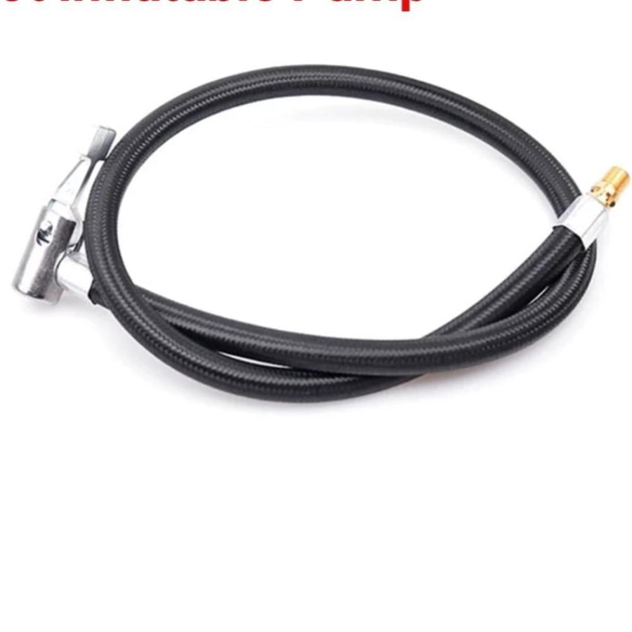 منفاخ إطارات رقمي محمول مع ضوء LED وشحن USB-C