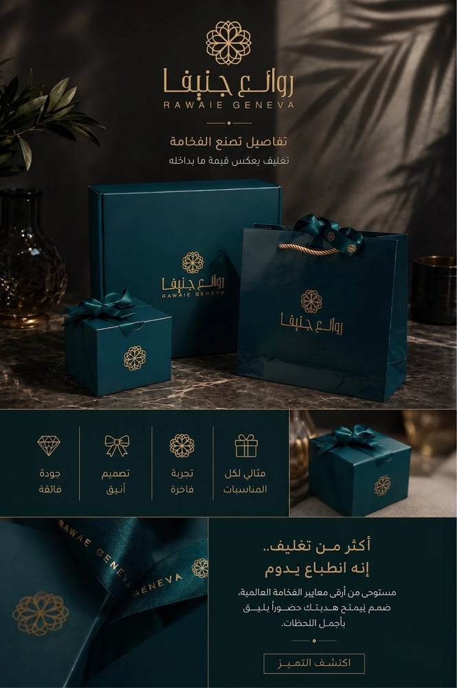 ساعة سرمد JX150 النسائية بتصميم فاخر وملفت باللون الذهبي