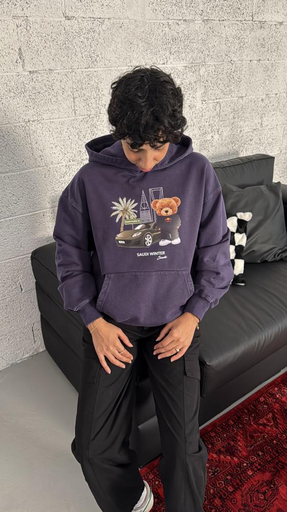 Saudi winter hoodie