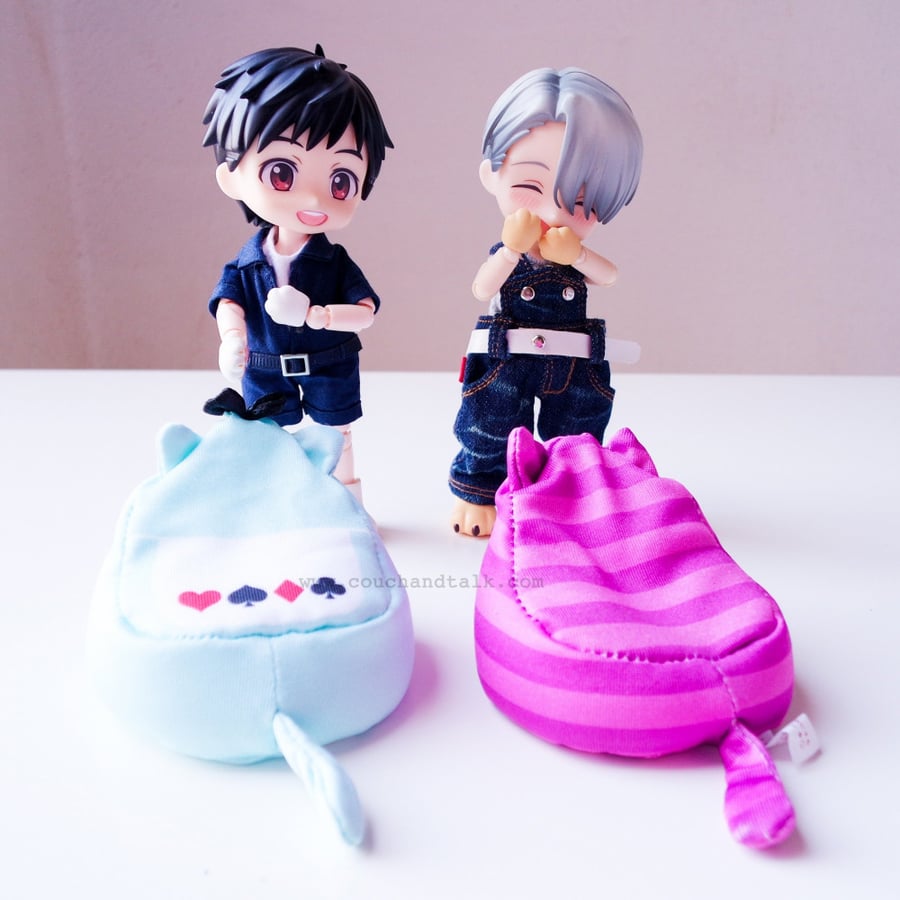 Bean bag chair for Obitsu 11 doll