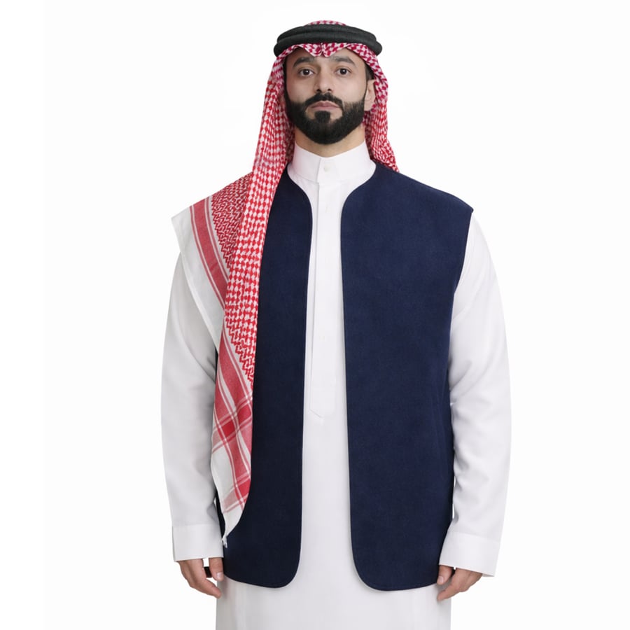 صديري وجهين كحلي