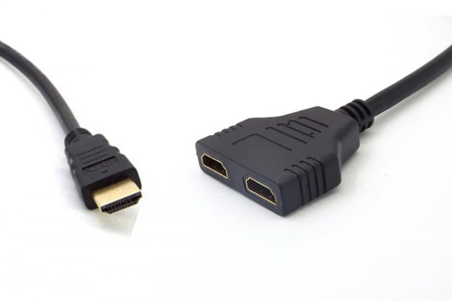موزع HDMI Splitter من مدخل الى مدخلين