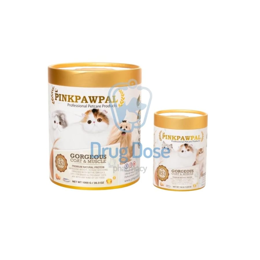 Dietary supplement that stimulates appetite, increases weight, and nourishes hair from Pinkpawpal company