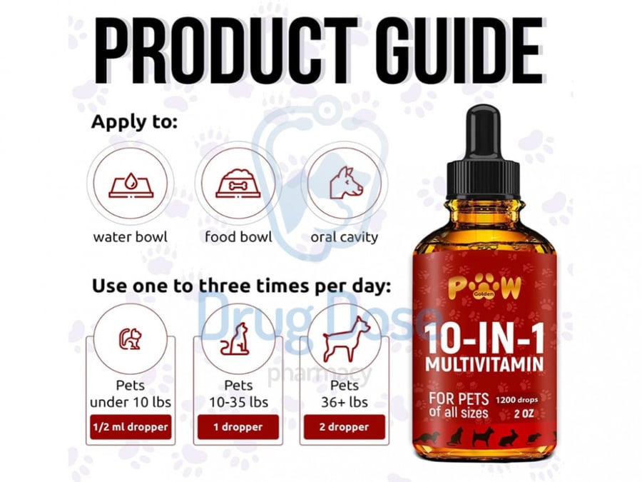 فيتامين 10in1 - Golden Paw