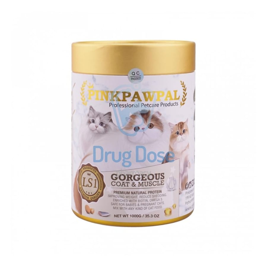 Dietary supplement that stimulates appetite, increases weight, and nourishes hair from Pinkpawpal company