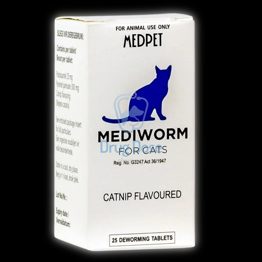 Worm pills from MEDPET company