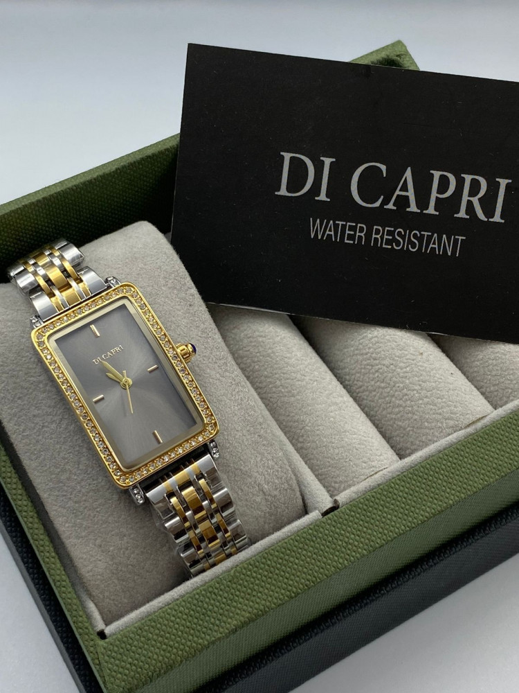ساعة نسائية  - ماركة  DI CAPRI WATER RESISTANT