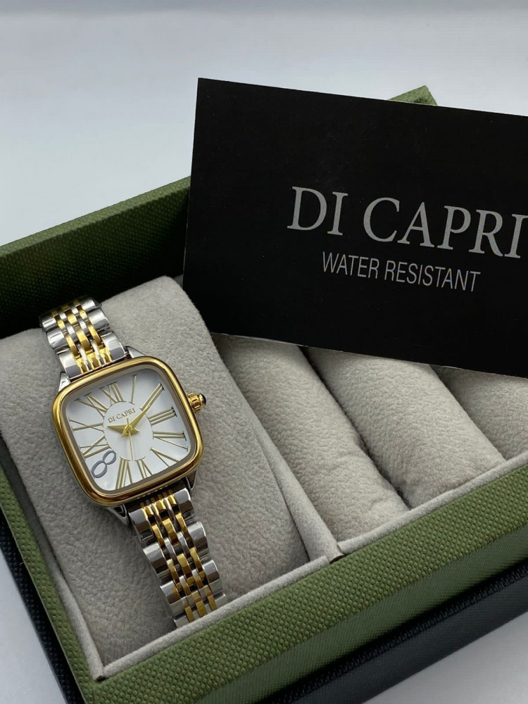 ساعة نسائية  - ماركة  DI CAPRI WATER RESISTANT