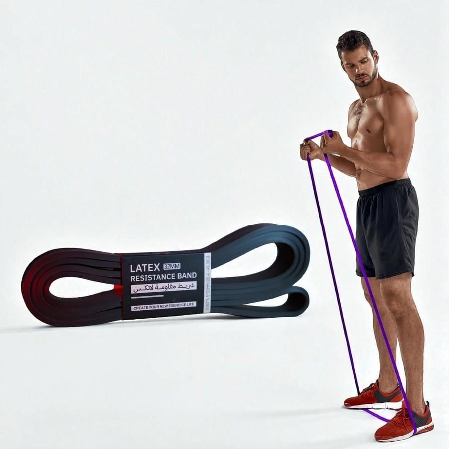 Champ Cut Resistance Band - 35 to 70 lbs - حبل مقاومة تشامب كت - وزن 35 إلى 70 باوند