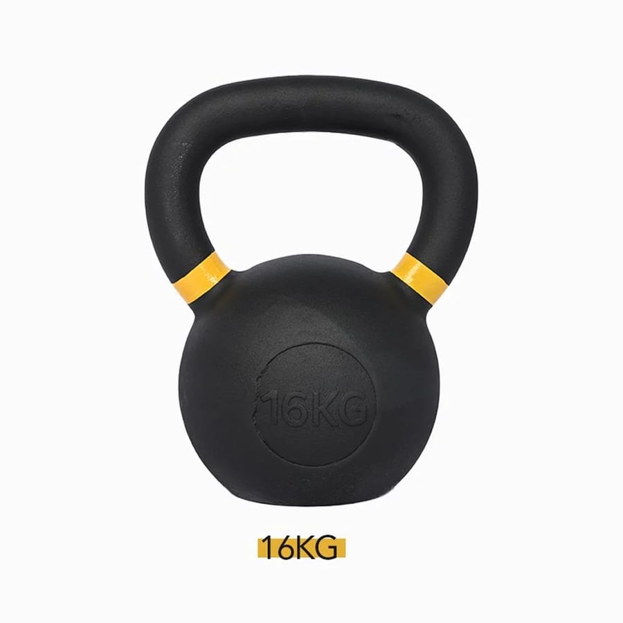 طقم اوزان كيتل بيل مكون من 9 قطع - Kettlebells Set