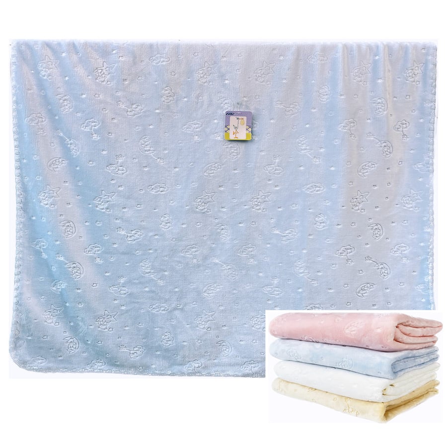 Children's blanket Ilan small 80*110 cm pink color