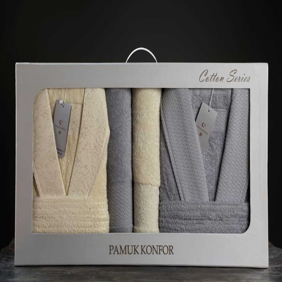 Cotton robe set