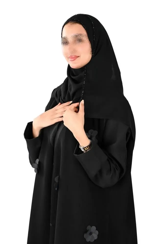 عباية كوابرا بتطريز يدوي