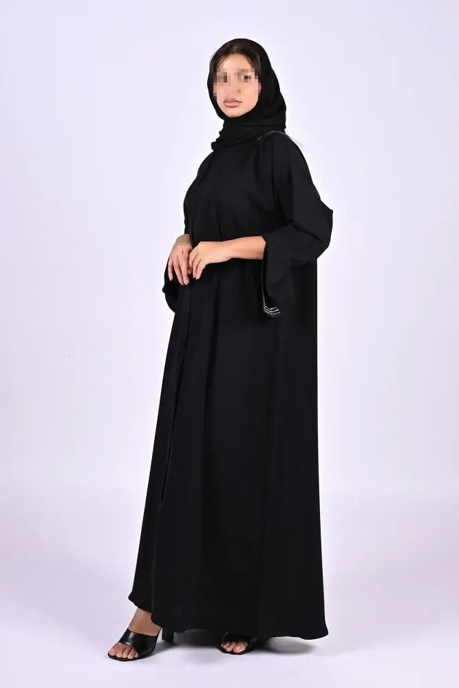 عباية الندى بفصوص فضي