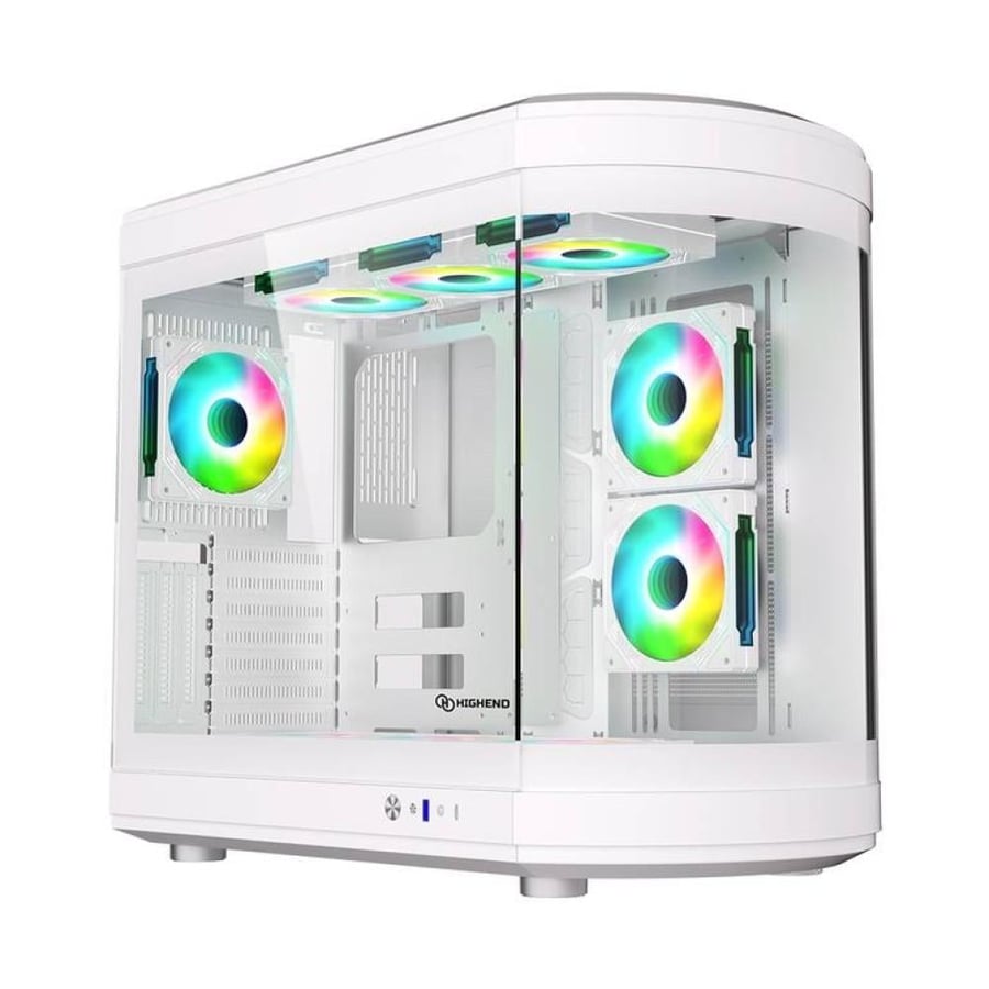 كيس ألعاب PENGUIN PRO Curved ARGB – تصميم منحني وإضاءة ARGB مدمجة