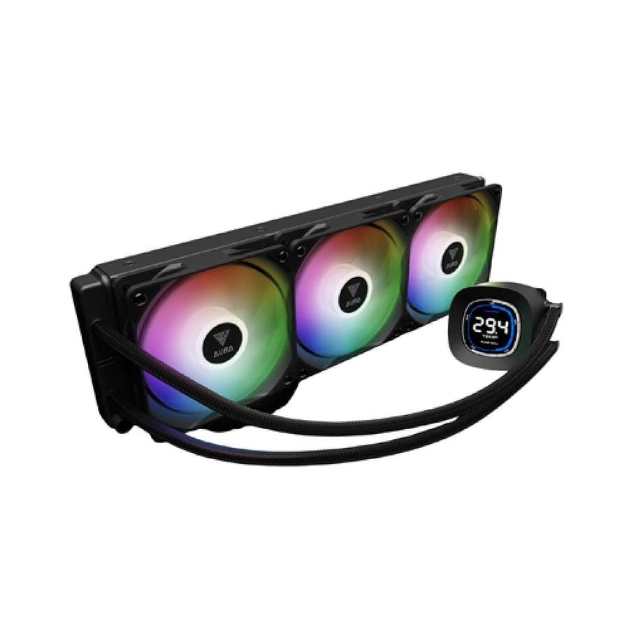 GAMDIAS  AURA GL360 DIGITAL LIQUID Black