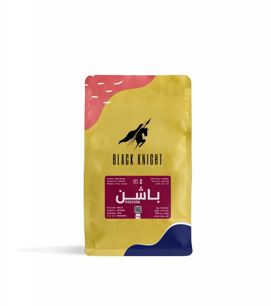 محمصة بلاك نايت - كولومبيا باشن 250 جرام