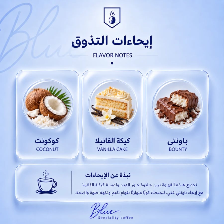 محمصة بلو - كولومبيا باونتي 250 جرام
