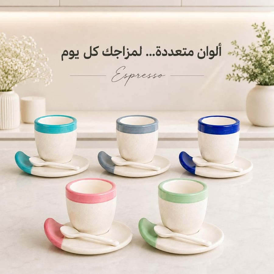 كوب اسبريسو حجري رصاصي - سبيشالتي تولز