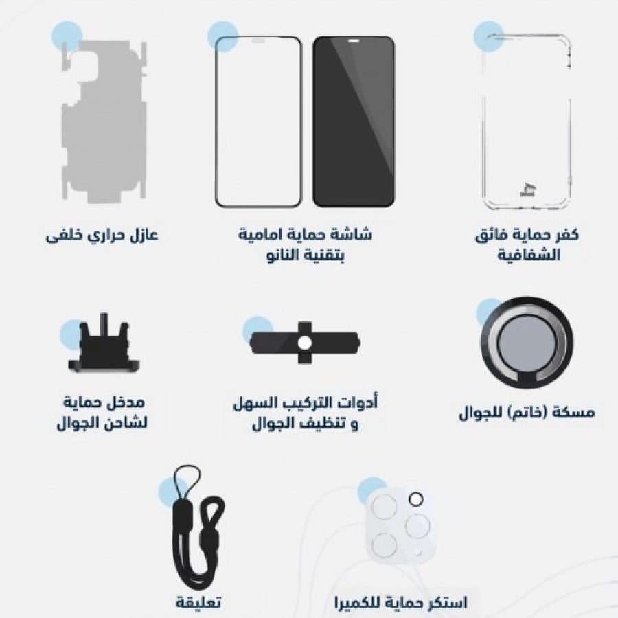 بكج الحماية المتكامل للايفون