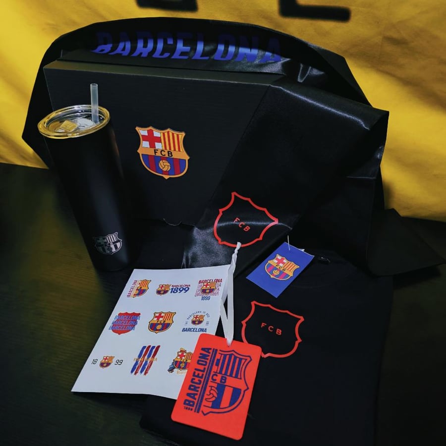 بكج برشلونة بطل السوبر
