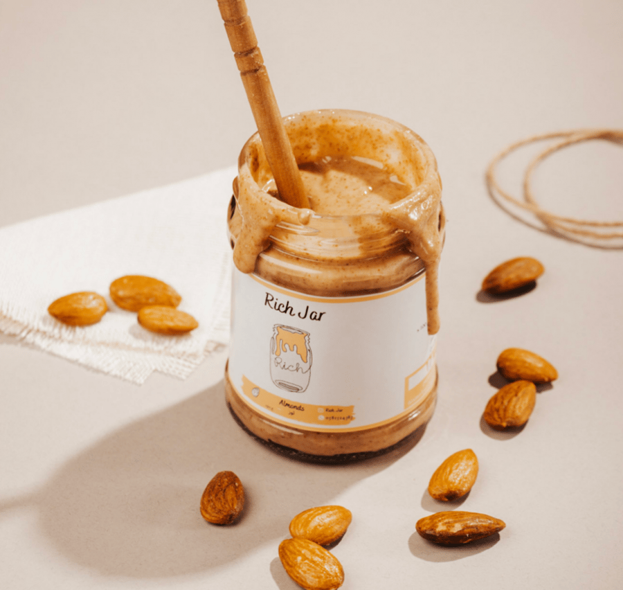 زبدة اللوز الصحية - 190g