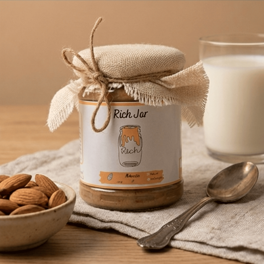 زبدة اللوز الصحية - 190g