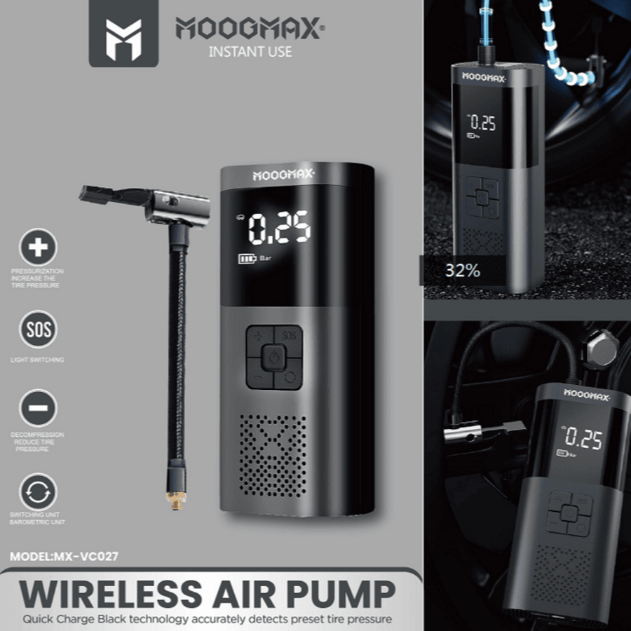 منفاخ هواء محمول من Moog Max