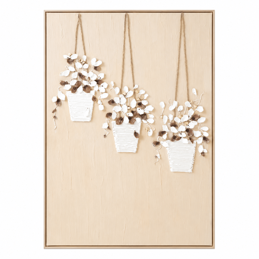 لوحة حائط بإطار ذهبي مقاس 100 × 150 سم