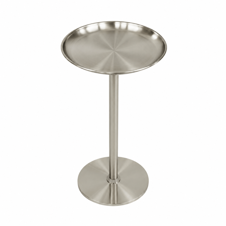 طاولة خدمة مفردة فضية