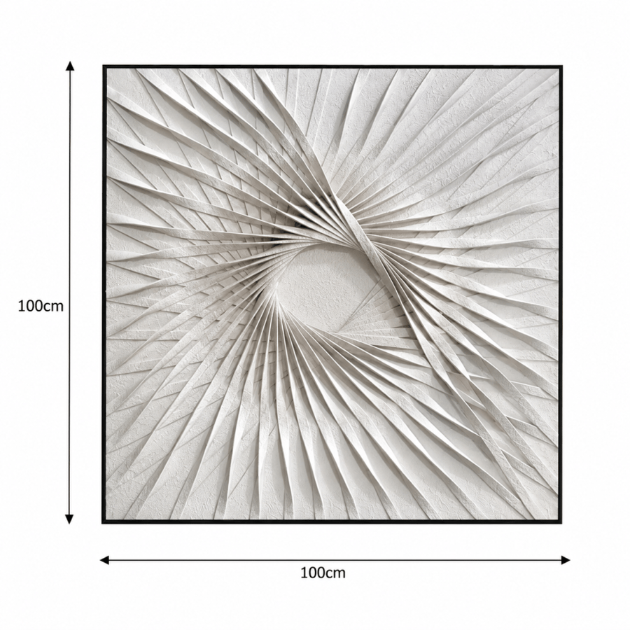 لوحة ديكور مربعة مقاس 100 × 100 سم