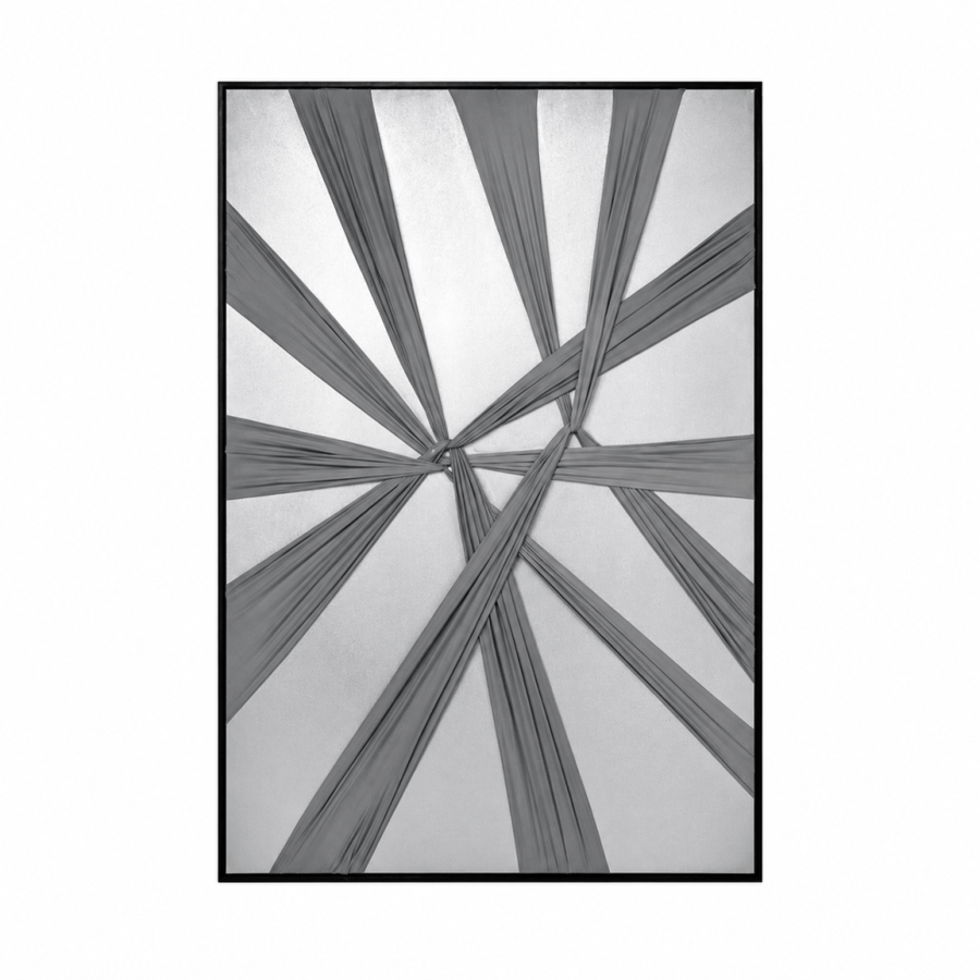 لوحة ديكور بإطار أسود مقاس 80 × 120 سم