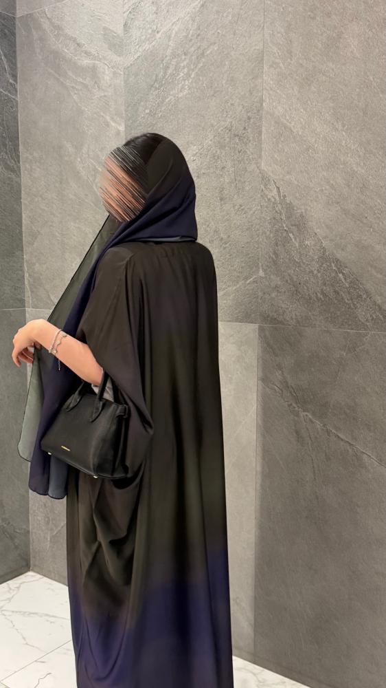 عباية لانا1 صيفية ناعم – قصة نص بشت عملية وأنيقة