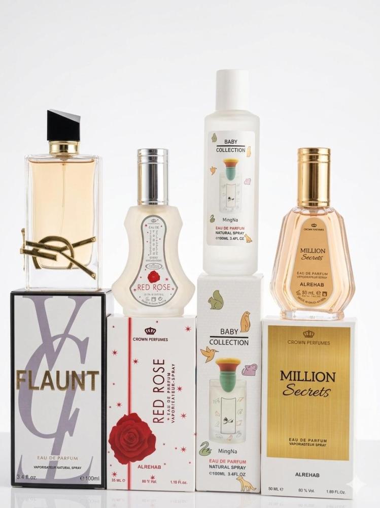 Best-selling package of 4 perfume pieces