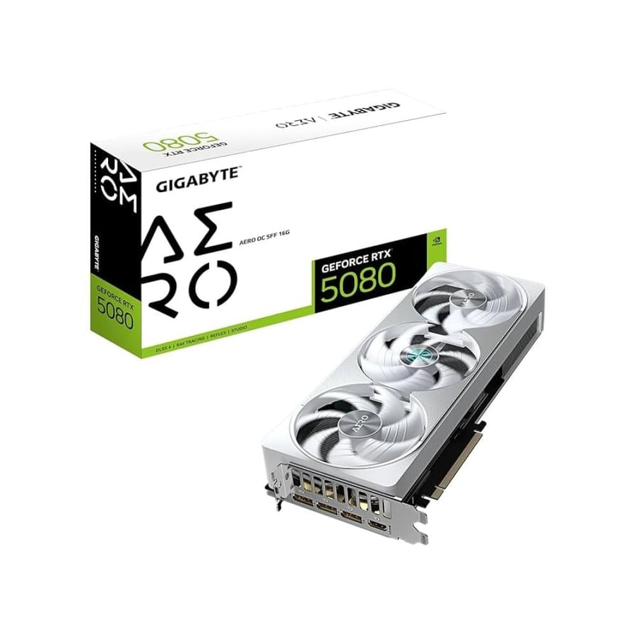 GIGABYTE GeForce RTX™ 5080 AERO OC SFF 16GB