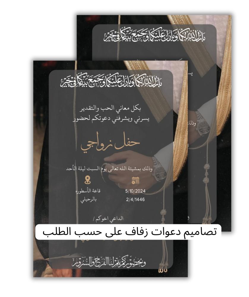 تصميم بطاقة لجميع المناسبة