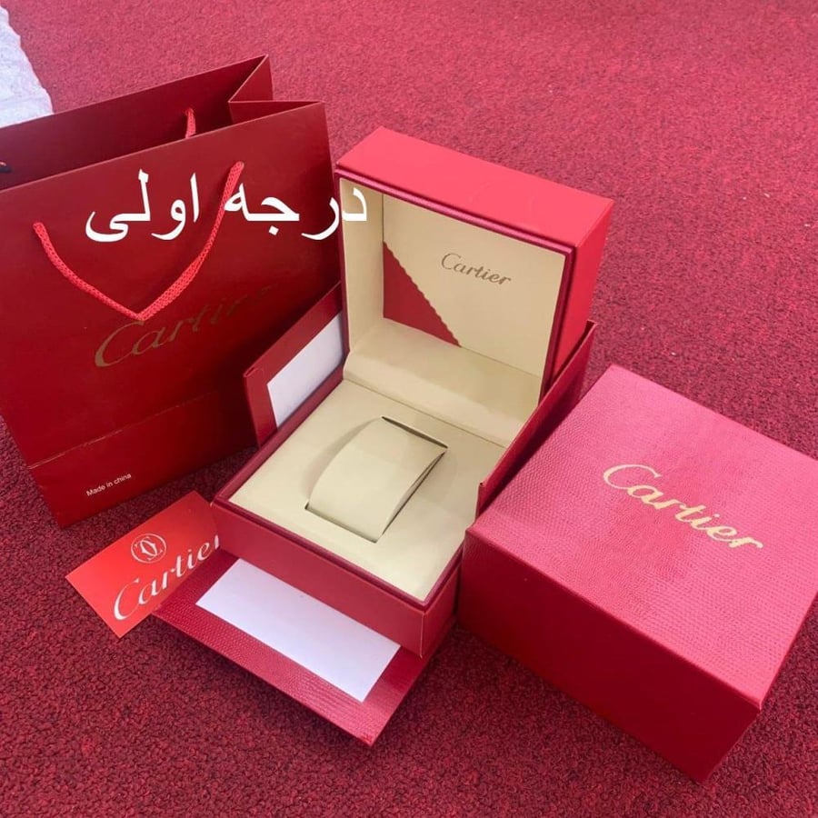 ساعه كارتير بالون بلو  مكينه مكشوف اوتوماتيك
