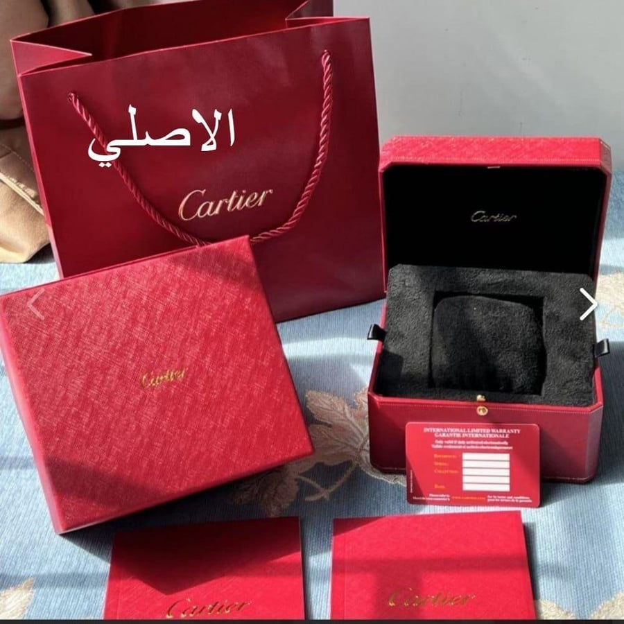 ساعه كارتير بالون بلو  مكينه مكشوف اوتوماتيك