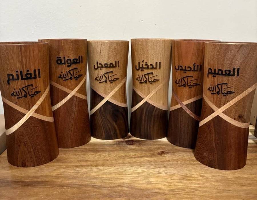 مباخر فاخرة من الأخشاب الطبيعية ( طلبية خاصة )