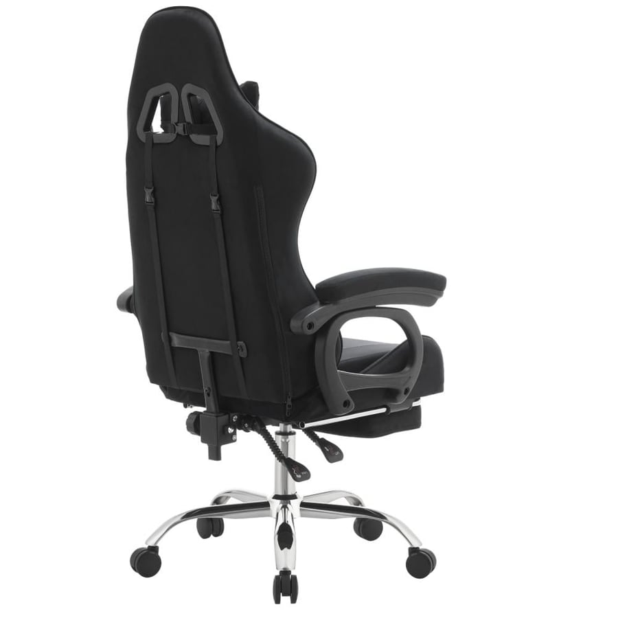 Alfa Black Velvet Game Chair from Leaderschairs