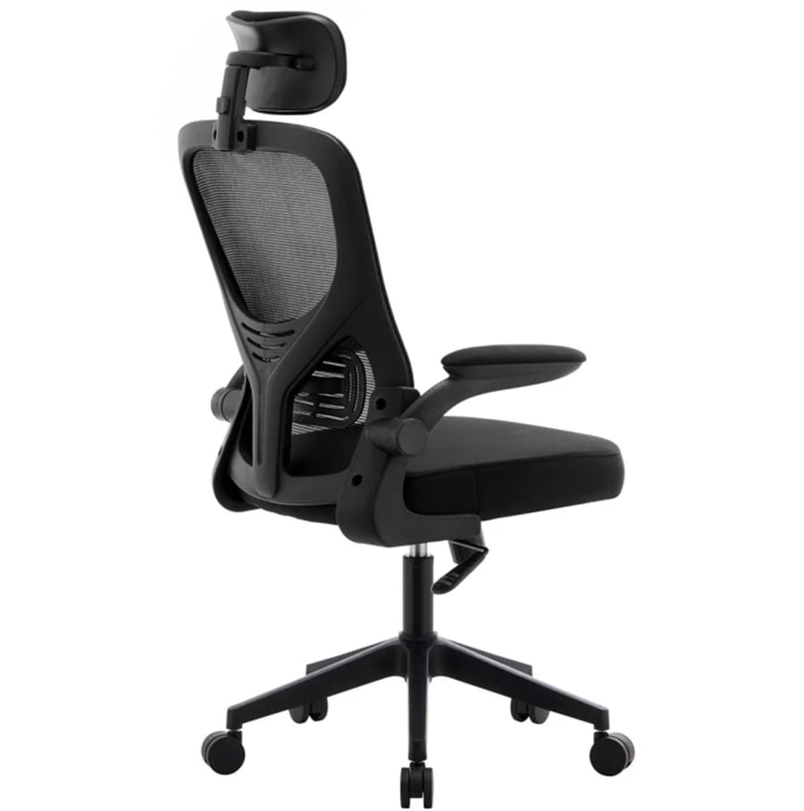 Oasis Office Desk Chair Black Mesh