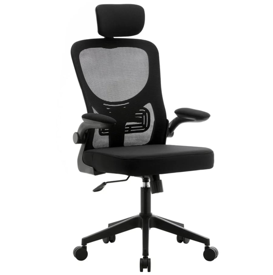 Oasis Office Desk Chair Black Mesh