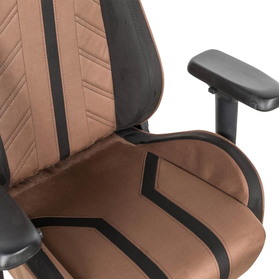 Velvet Camry Brown Game Chair From Leaderschairs