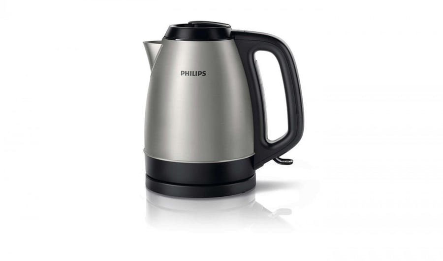 فيليبس غلاية 1.5 لتر 2200 واط أسود وستيل - HD9305-26