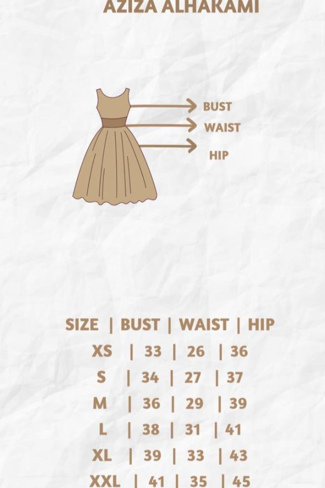 A dress with a calm royal style