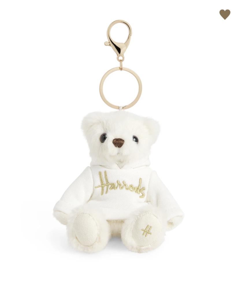 تعليقة هارودز Harrods الأصلية – دب هنري – أبيض
