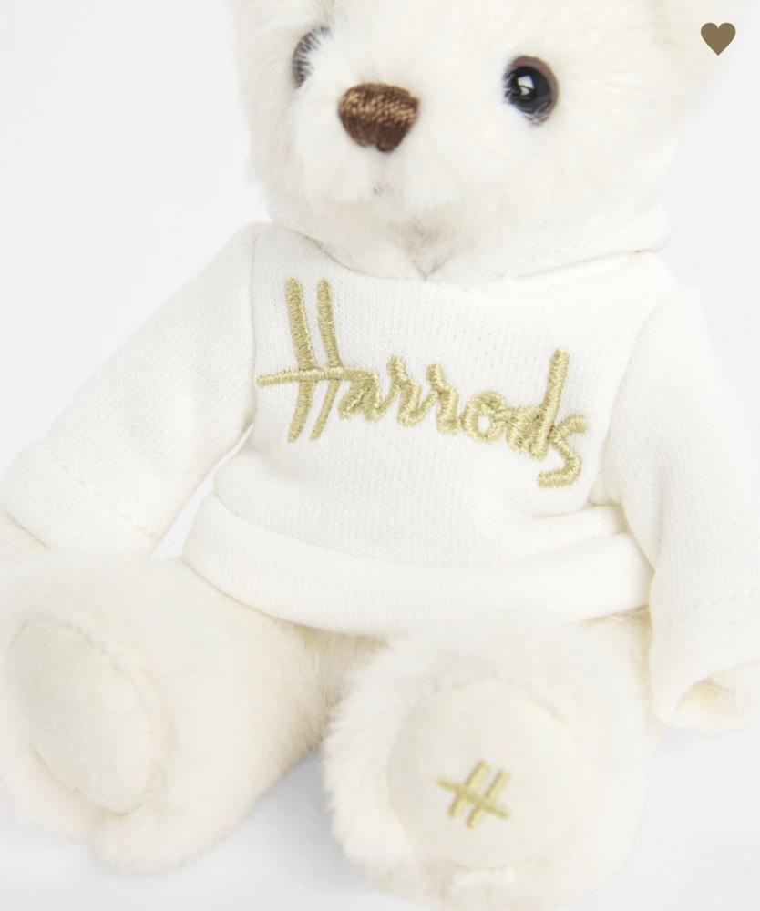 تعليقة هارودز Harrods الأصلية – دب هنري – أبيض