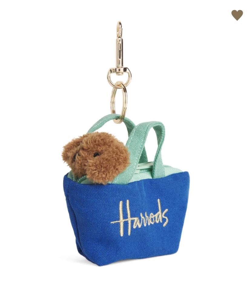 تعليقة هارودز Harrods الأصلية – كلب داخل شنطة