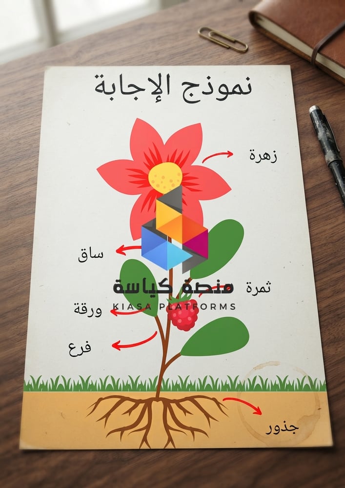 نشاط أجزاء الزهرة - علوم